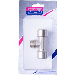 T CONNECTOR 1/2" FMF PACKAGED