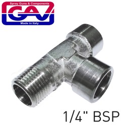 T CONNECTOR 1/4" FFM