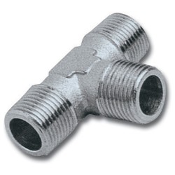 T CONNECTOR 1/4"MMM PACKAGED