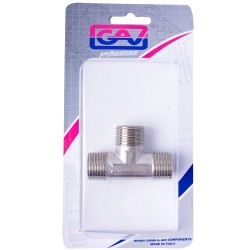 T CONNECTOR 1/2"MMM PACKAGED
