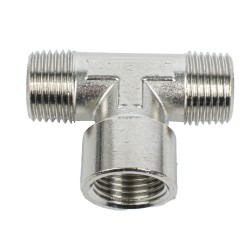 T CONNECTOR 1/2" MFM