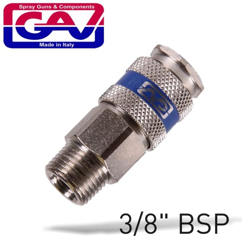 QUICK COUPLER MAGNUM 3/8"MALE