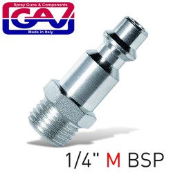 QUICK COUPLER/INSERTS 1/4"M USA