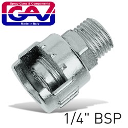 NIPPLE WITH METAL RING 1/4"M FOR BAYONET COUPLINGS NIPPLE WITH METAL RING 1/4"M FOR BAYONET COUPLINGS