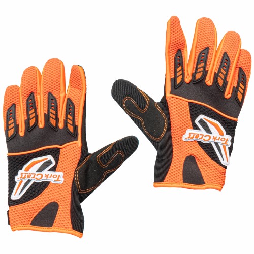 LIMITED EDIT. LARGE  RACING GLOVE ORANGE SYN. LEATHER LIMITED EDIT. LARGE  RACING GLOVE ORANGE SYN. LEATHER