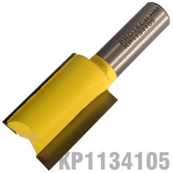 STRAIGHT  BIT 1" X 38MM CUT 2 FLUTE 1/2" SHANK