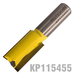 STRAIGHT BIT 5/8"(15.9MM) X 1 1/4"(31.8MM) CUT 2 FLUTE WITH BOTTOM CUT