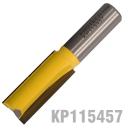 STRAIGHT BIT 5/8"(15.9MM) X 1 1/2"(38.1MM) CUT 2 FLUTE WITH BOTTOM CUT
