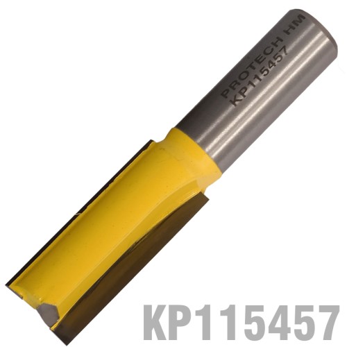 STRAIGHT BIT 5/8"(15.9MM) X 1 1/2"(38.1MM) CUT 2 FLUTE WITH BOTTOM CUT