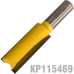 STRAIGHT BIT 3/4"(19MM) X 2"(50.8MM) CUT 2 FLUTE WITH BOTTOM CUT 1/2"