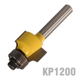 CORNER ROUNDING 3/4" X 1/2" (1/8" RADIUS) 1/4" SHANK