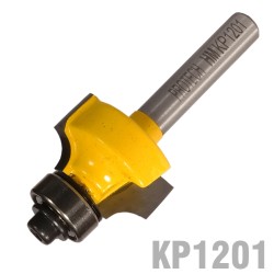 CORNER ROUNDING 7/8" X 3/8" (3/16" RADIUS) 1/4" SHANK