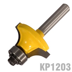 CORNER ROUNDING 1 1/8" X 1/2" (5/16" RADIUS) 1/4" SHANK