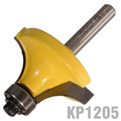 CORNER ROUNDING 1 1/2" X3/4" (1/2" RADIUS) 1/4" SHANK
