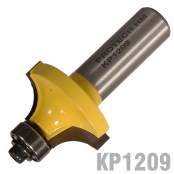CORNER ROUNDING 1 1/4" X 5/8" (3/8" RADIUS) 1/2" SHANK