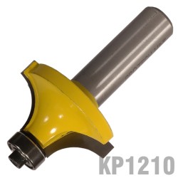CORNER ROUNDING 1 1/2" X 3/4" (1/2" RADIUS) 1/2" SHANK
