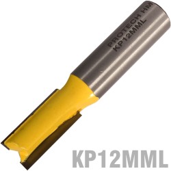 STRAIGHT BIT 12MM X 26MM CUT 2 FLUTE METRIC 1/2" SHANK
