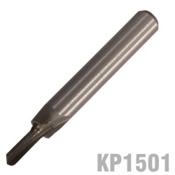 ROUND NOSE VEINING BIT ONE FLUTE 1/8" X 5/16" 1/4" SHANK