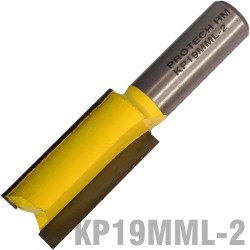 STRAIGHT BIT 19MM X 38MM CUT 2 FLUTE METRIC 1/2" SHANK