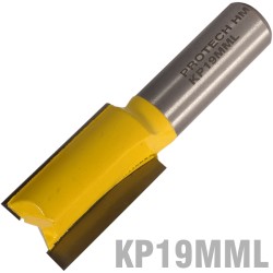 STRAIGHT BIT 19MM X 32MM CUT 2 FLUTE METRIC 1/2" SHANK
