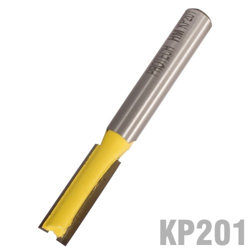 STRAIGHT BIT 1/4" (6.35MM) X 3/4"(19MM) TWO FLUTE 1/4" SHANK