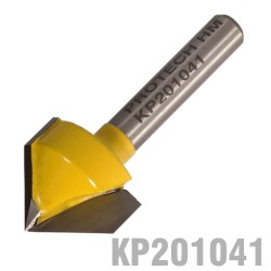 V-GROOVE 3/4" X  5/8" 90 DEGREE 1/4" SHANK
