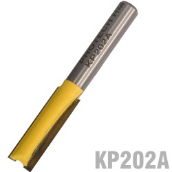 STRAIGHT BIT 5/16" (7.9MM) X 1"(25.4MM) TWO FLUTE LONG 1/4" SHANK