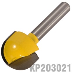 CORE BOX 3/4" X 5/8" (3/8" RADIUS) 1/4" SHANK