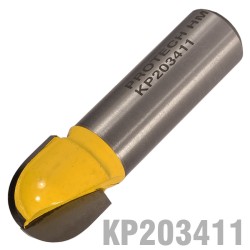 CORE BOX 5/8" X 1/2" (5/16" RADIUS) 1/2" SHANK