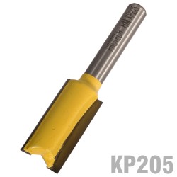 STRAIGHT BIT 1/2" (12.7MM) X 1"(25.4MM) TWO FLUTE 1/4" SHANK