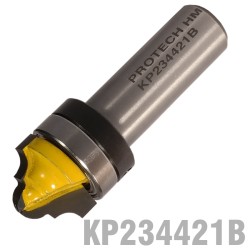 CLASSICAL PLUNGE CUTTING 3/4" X 1/2" WITH TOP BEARING (5/32" DIAMETER)