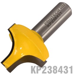PIERCE & ROUND OVER BIT 3/8" X 3/4" 1/2" SHANK