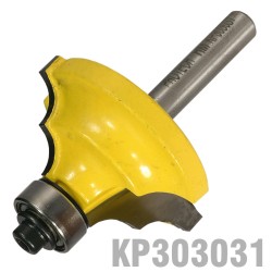 DOUBLE ROUND  BIT 1 1/2"  X 11/16" RADIUS 3/16" 1/4" SHANK