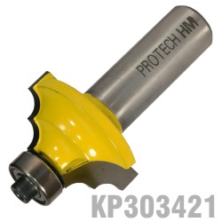 DOUBLE ROUND  BIT 1 1/4"  X 9/16" RADIUS 3/16" 1/2" SHANK