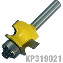 EDGE BEADING BIT 7/8" X 9/16" RADIUS 1/8" 1/4" SHANK