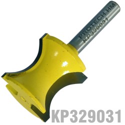 EXTERNAL BULL NOSE 1" (24.4MM) X 3/4"  HALF RADIUS RADIUS 3/16" 1/4" S