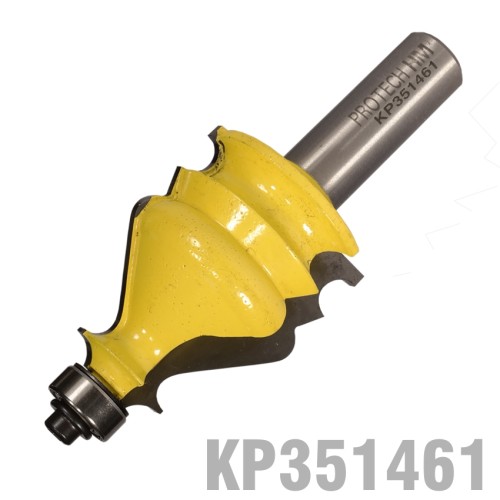 FACE MOULD BIT 1 3/8" X 1 5/8" RADIUS 1/8"  1/2" SHANK