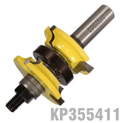 DOUBLE ROUND OVER BIT 1 3/4" X 9.5-28.6MM 1/2"SHANK