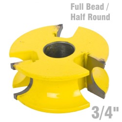 FULL BEAD/HALF ROUND  3/4"
