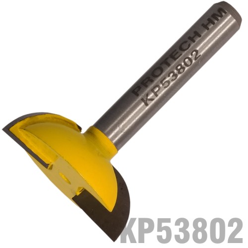 FINGER GRIP BIT 3/8' X 1/4' TWO FLUTE 1/4" SHANK