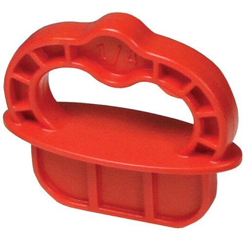KREG DECK JIG SPACER RING 1/4" 12PC RED