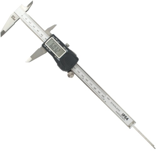 VERNIER DIGITAL FRAC. 200MM S/STEEL 0.01MM ACC. ABS FUNC. IP54 VERNIER DIGITAL FRAC. 200MM S/STEEL 0.01MM ACC. ABS FUNC. IP54