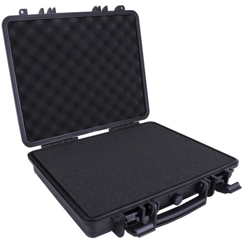 HARD CASE 417X364X104MM OD WITH FOAM BLK WATER & DUST PROOF FOR LAPTOP HARD CASE 417X364X104MM OD WITH FOAM BLK WATER & DUST PROOF FOR LAPTOP