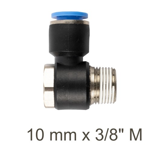 SWIVEL ELBOW PU 10MM X 3/8" M