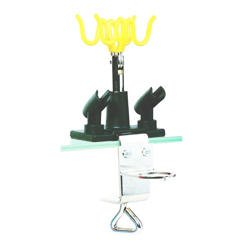 AIRBRUSH HOLDER FOR TABLE EDGE WITH CLAMP AIRBRUSH HOLDER FOR TABLE EDGE WITH CLAMP