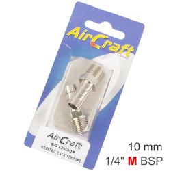 HOSETAIL 1/4" X 10MM 2PC PACK
