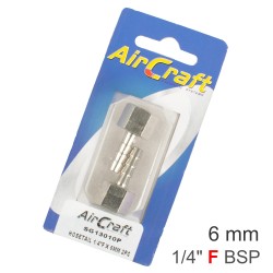 HOSETAIL 1/4"F X 6MM 2PC PACK