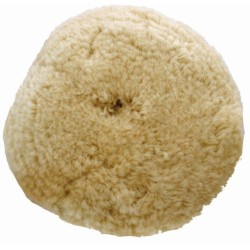 POLISHING BONNET WOOL HOOK AND LOOP CONCAVE 180MM 7"