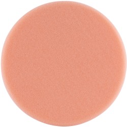 FOAM PAD HOOK AND LOOP ORANGE SPONGE 150MM 6" LIGHT COMPOUNDING