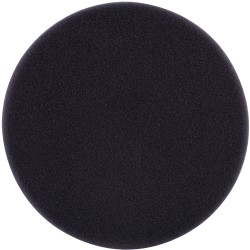 FOAM PAD HOOK AND LOOP BLACK SPONGE 150MM 6" FINISHING